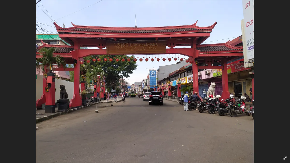 Jalan Suryakencana Kota Bogor