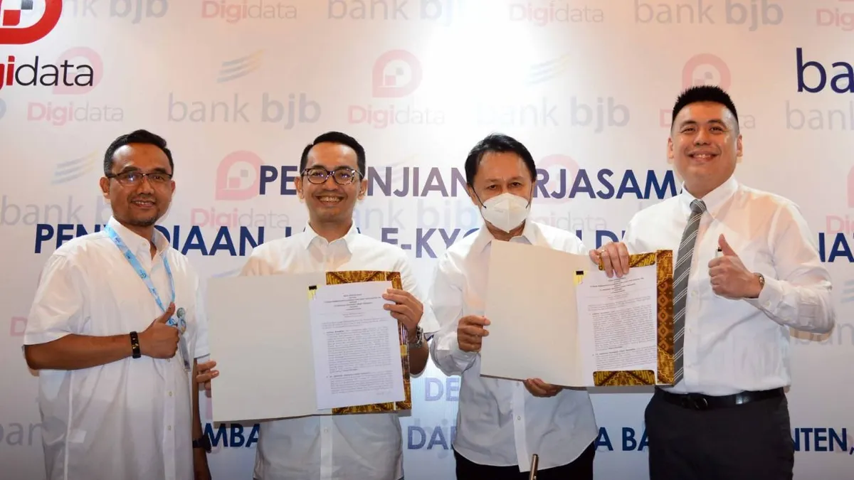 bank bjb berkolaborasi dengan Digidata untuk memudahkan Layanan Onboarding.