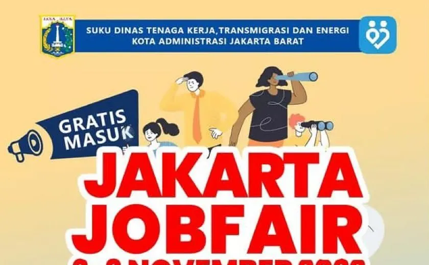 Job Seeker Merapat! Tersedia Ribuan Lowongan Pekerjaan, Jakarta Job Fair Hadir 2-3 November 2022