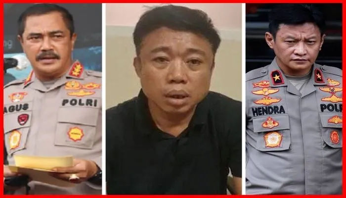 Ismail bolong diantara Komjen Agus Andrianto dan Hendra Kurniawan