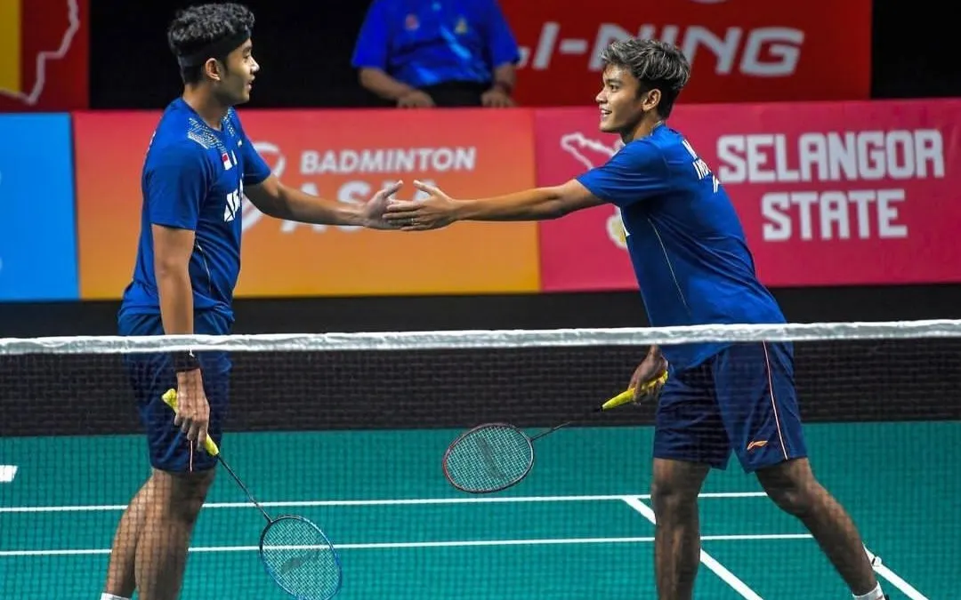 Pasangan muda Indonesia Bagas/Fikri berhasil lolos ke babak selanjutnya di Denmark Open 2022 setelah melibas wakil Malaysia.