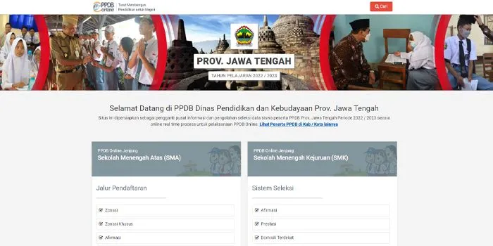 Cara Cek Pengumuman PPDB Jateng 2022 Hari Ini, Berikut Link dan Penjelasannya