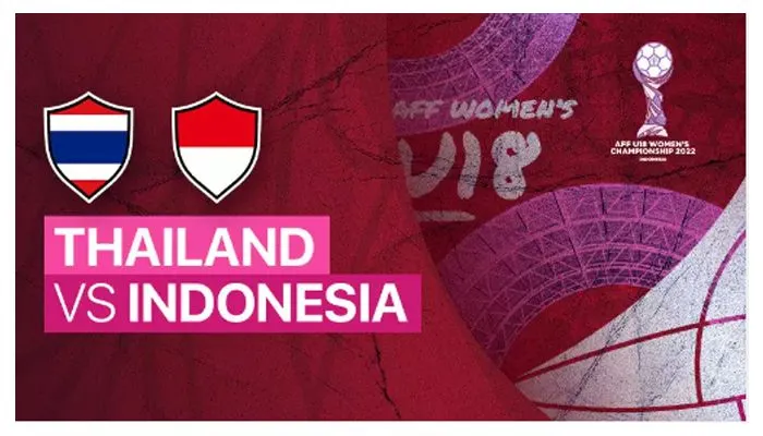 Link Live Streaming Vidio.com Hari Ini Timnas Putri Indonesia vs Thailand Piala AFF U-18