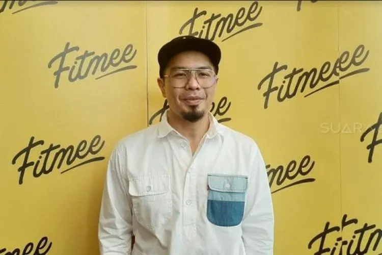 Bams eks vokalis Samsons. (Suara.com/Dini Afrianti Efendi)