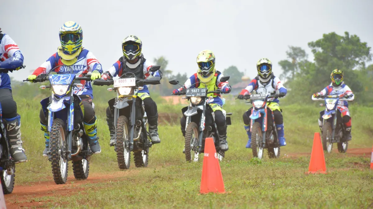 Belajar di Yamaha Riding Academy Offroad, Makin Mahir Riding WR 155 R