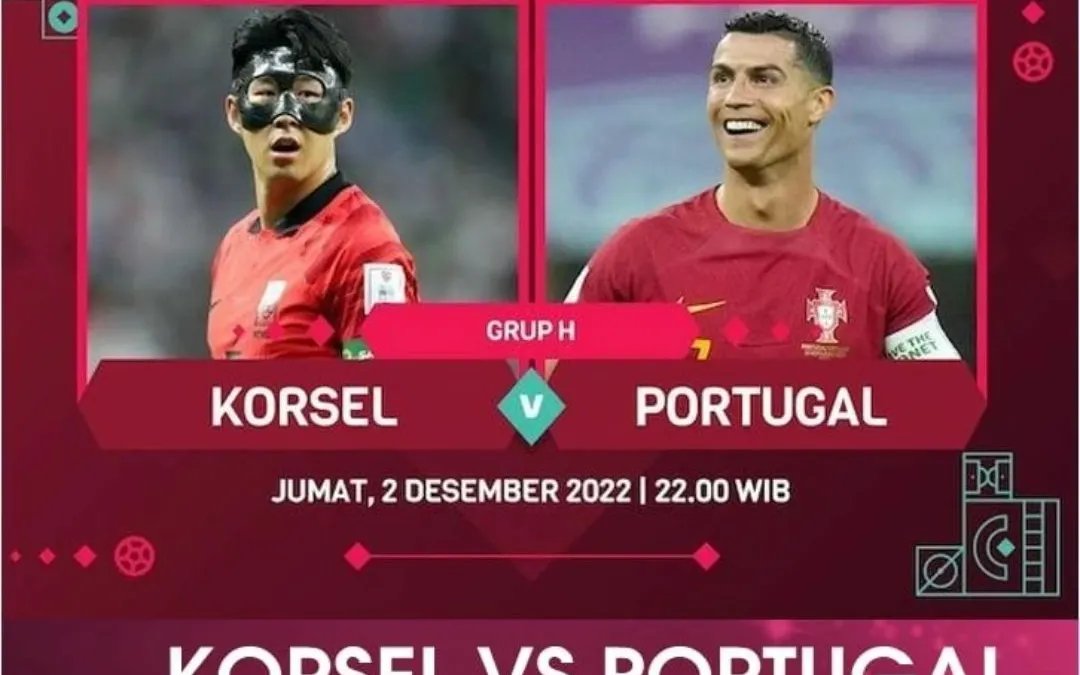 Link live streaming untuk pertandingan Korea Selatan vs Portugal pada laga Piala Dunia 2022 malam hari ini tersedia di Vidio.