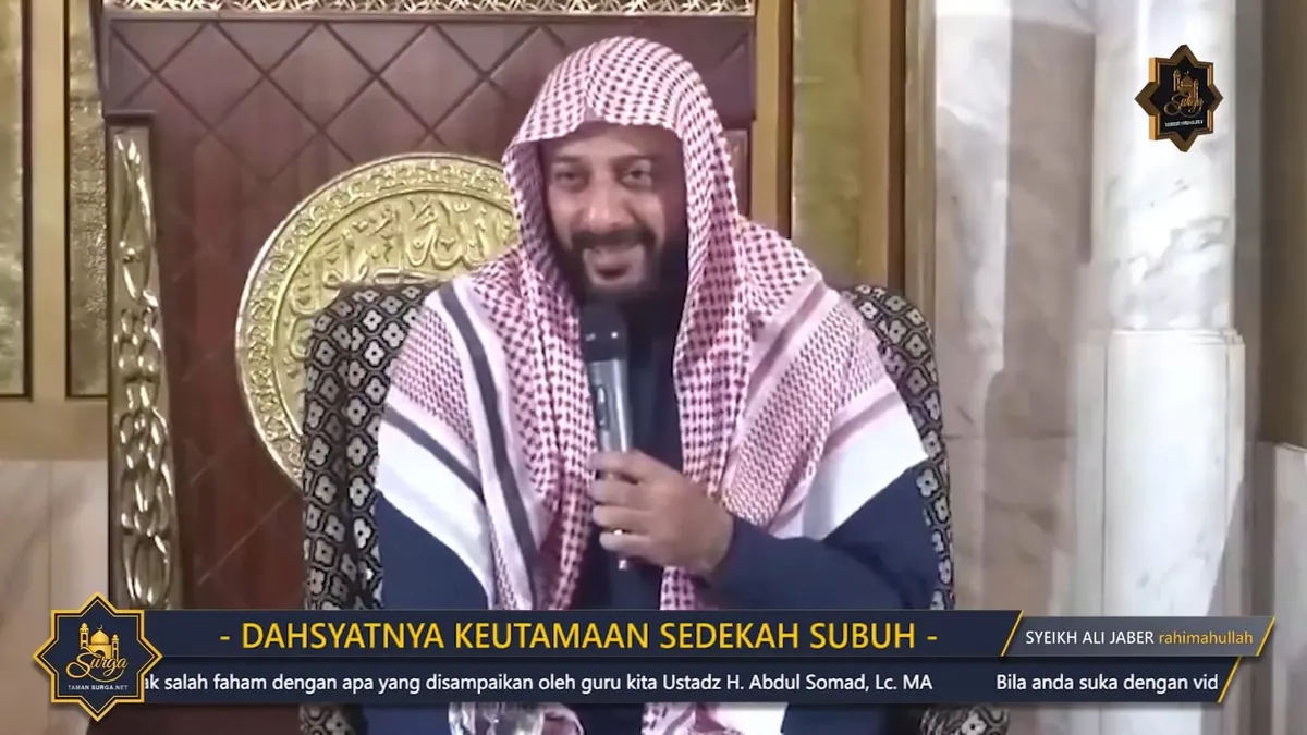 Dahsyatnya Keutamaan Sedekah Subuh Menurut Syekh Ali Jaber, Yuk Lakukan Agar Urusanmu Dipermudah Allah SWT
