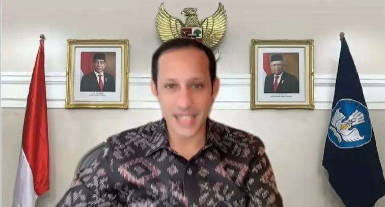 Mendikbudristek Nadiem Makarim. 
