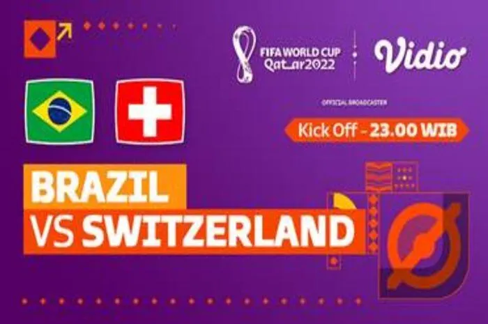 Live Streaming Gratis Brasil vs Swiss Piala Dunia Qatar 2022 Malam Ini Kick Off Pukul 23.00 WIB, Klik di Sini!