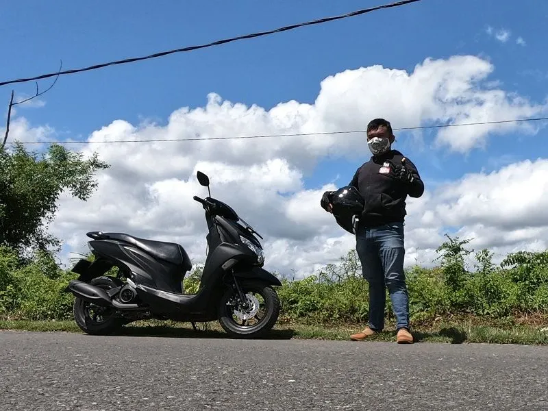 Yamaha FreeGo dipilih karena nyaman dan praktis digunakan sehari-hari dan keluarga dengan pijakan kaki luas serta bagasi super besar.