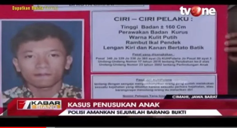 Terkuak Kronologi dan Motif Penusukan Bocah Pulang Ngaji di Cimahi, Ternyata Hanya Karena Masalah Sepele