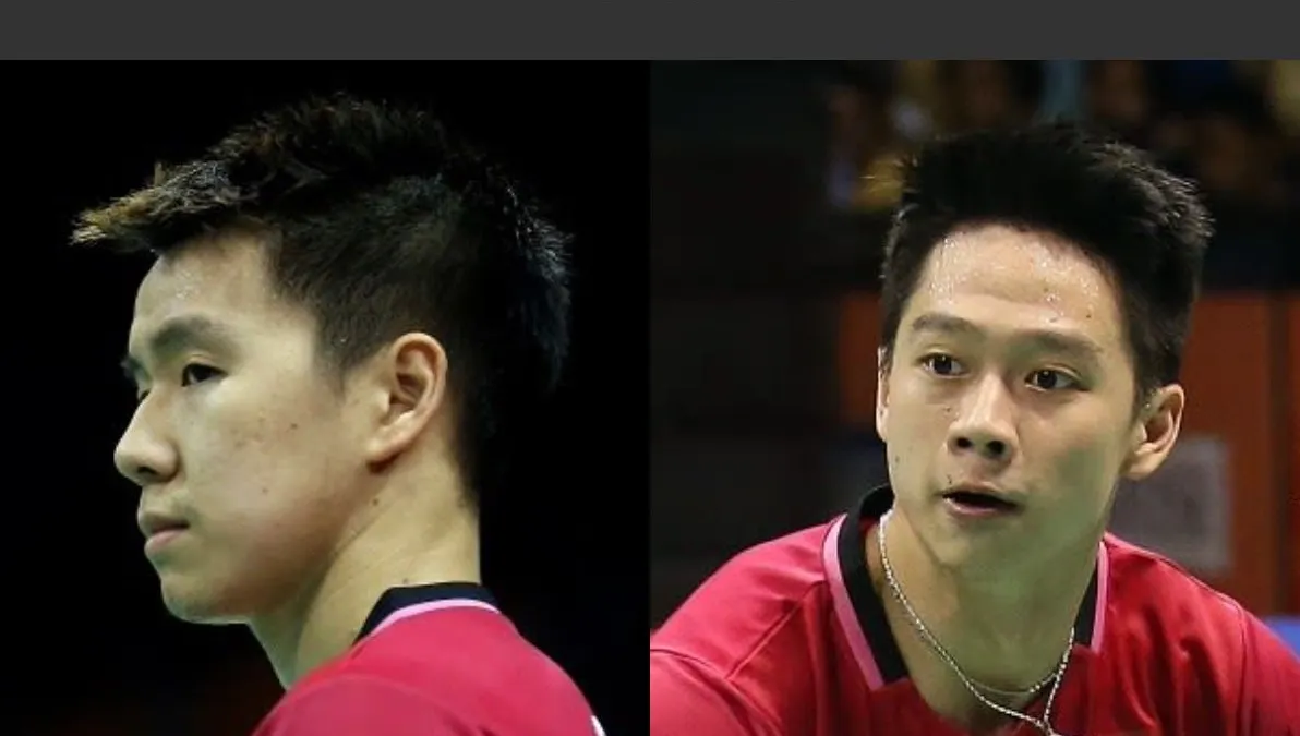 Pasangan ganda putra Indonesia, Markus dan Kevin