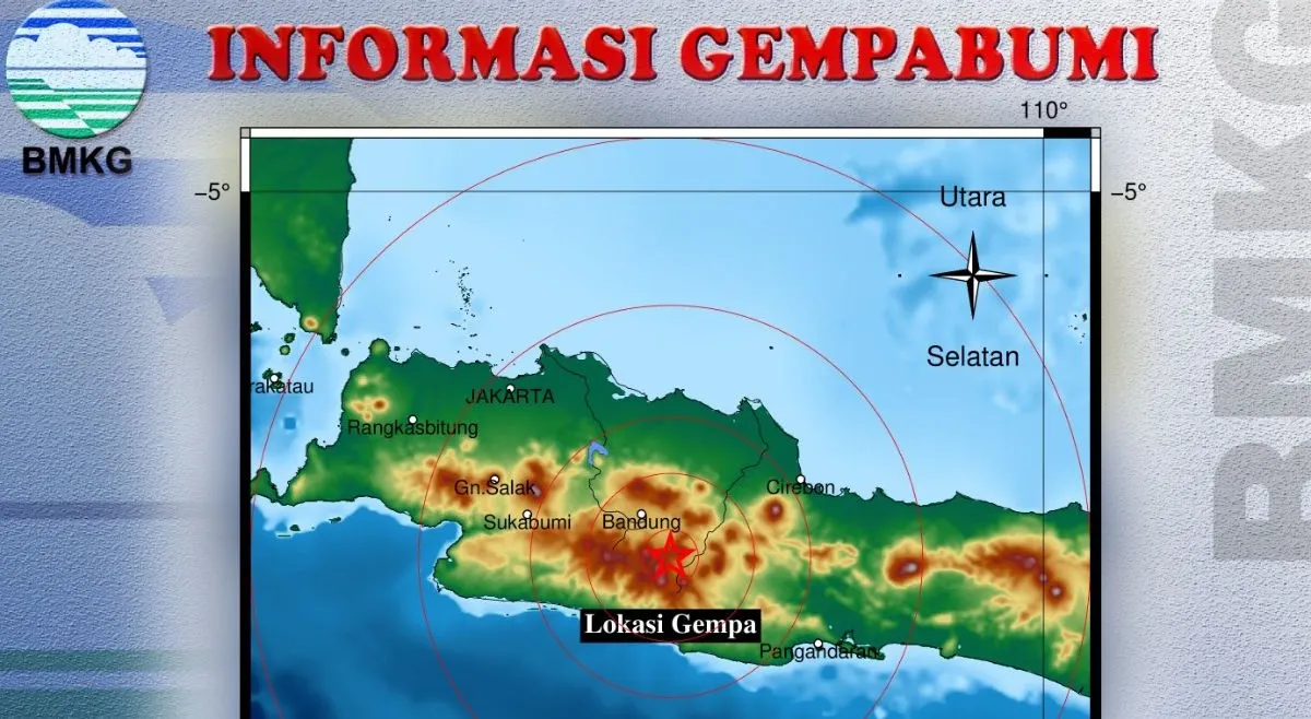 BREAKING NEWS! Garut Diguncang Gempa 3.2 Magnitudo, Info Lengkap Cek di Sini
