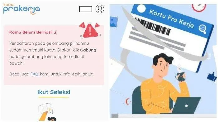 Berikut tips lolos Kartu Prakerja, calon peserta harus menghindari 6 hal ini agar lolos seleksi Kartu Prakerja Gelombang 340
