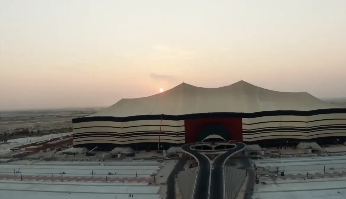 Stadion megah untuk pembukaan Piala Dunia 2022 Qatar.
