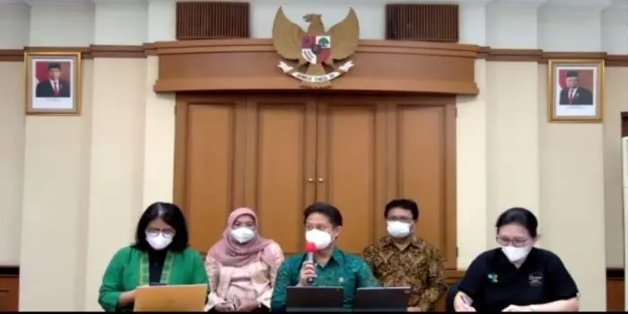 Konferensi Pers Kemenkes Mengenai Gangguan Ginjal Akut di Indonesia