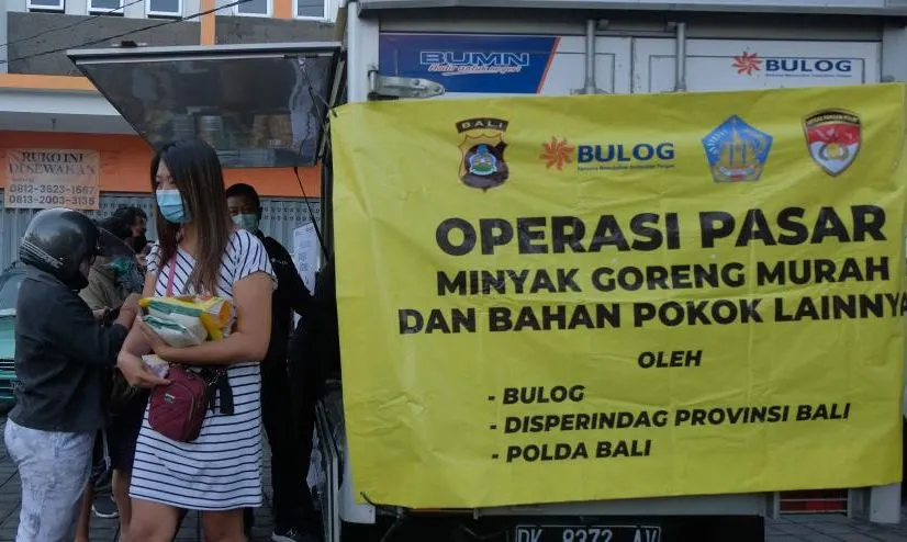 Ilustrasi pasar murah. Sepanjang Februari 2022 ini Pemprov DKI Jakarta akan menggelar Operasi Pasar Murah.