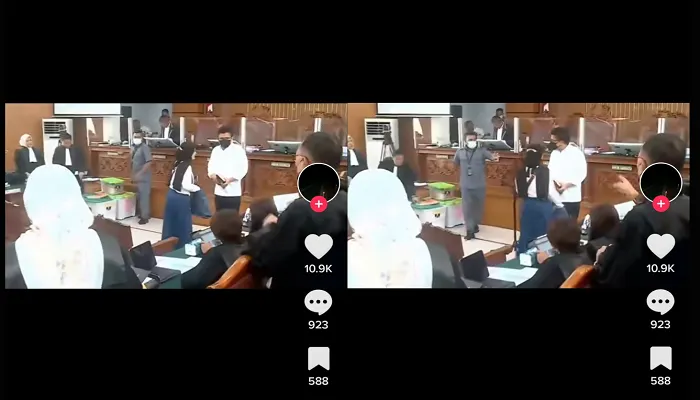 Ada momen unik nan lucu yang mampu menghibur publik yang turut menyaksikan jalannya persidangan Ferdy Sambo dan Putri Candrawathi.