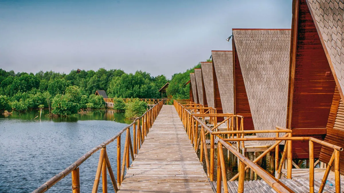 Taman Wisata Alam Mangrove di Jakarta.