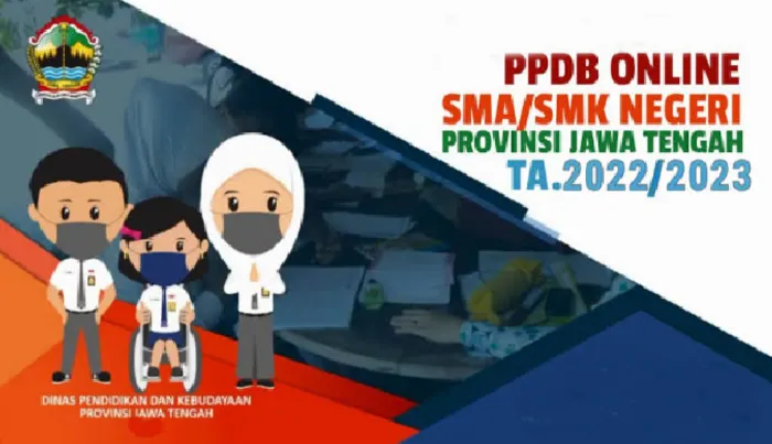  Prosedur pendaftaran PPDB Jateng 2022 jenjang SMA dan SMK.