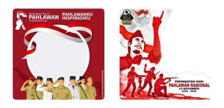 Twibbon Hari Pahlawan.