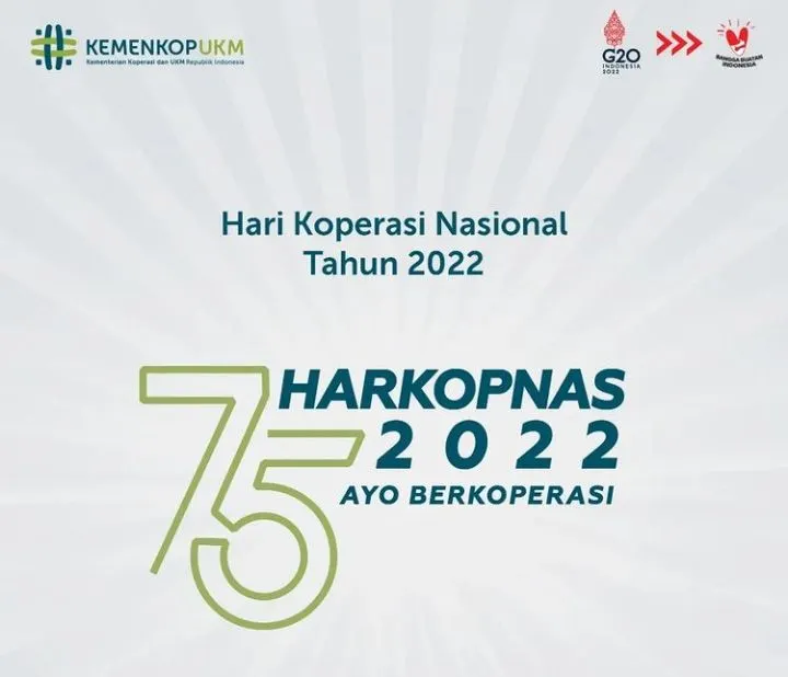 Menggunakan bingkai foto Twibbon yang diunggah di media sosial, menjadi salah satu cara memeriahkan Hari Koperasi Nasional Tahun 2022 / Instagram KemenkopUKM