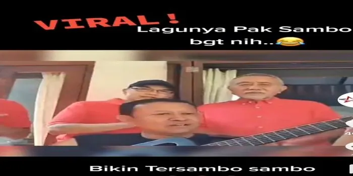 Viral di Tiktok Lagu Pak Sambo berisi sindiran pedas