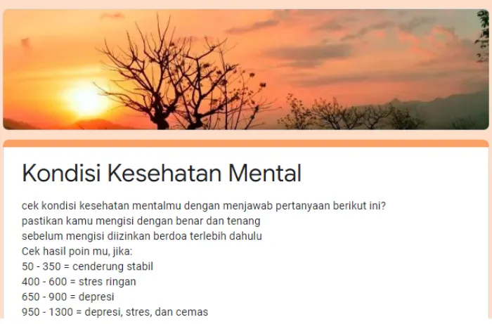 Tes Mental Viral di Tiktok (Tangkapan Layar)