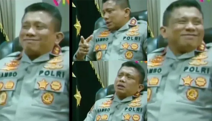 Viral Video Lawas Ferdy Sambo Tegaskan Akan Pecat dan Hajar Polisi Nakal,