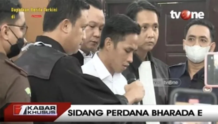 Tidak Ajukan Eksepsi, Bharada E Ucapkan Bela Sungkawa Untuk Kematian Brigadir J