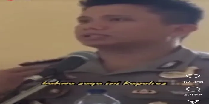 Viral pidato Ferdy Sambo saat menjabat Kapolres, ingatkan tentang kematian , harta dan  jabatan tak dibawa  @zal_05