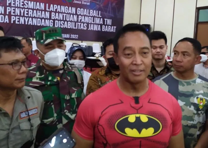 Panglima TNI Jenderal Andika Perkasa. Andika baru saja memperbolehkan keturunan PKI mendaftar seleksi prajurit TNI.