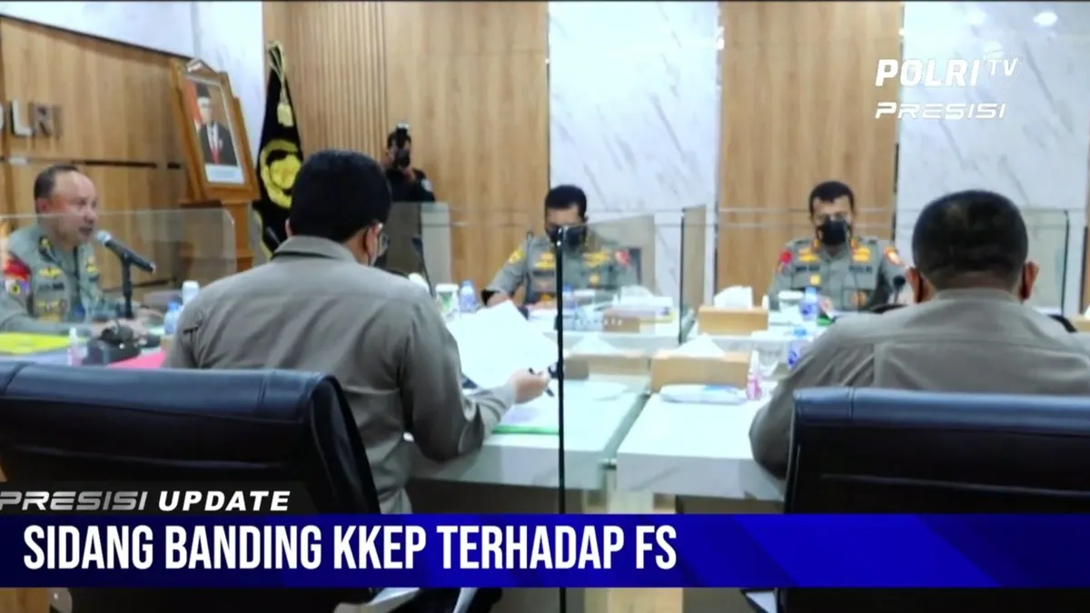 Sidang banding Ferdy Sambo.