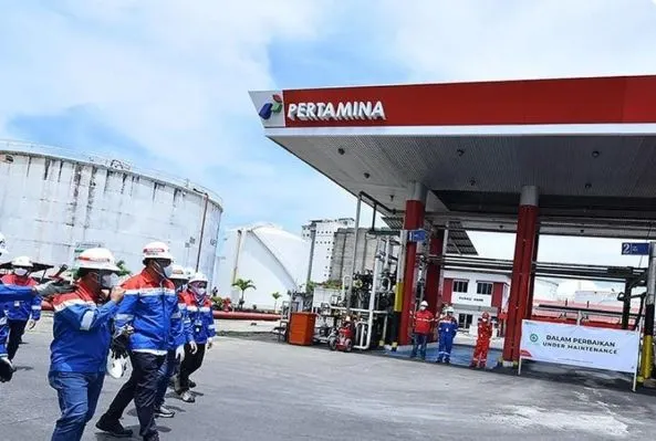 Ilustrasi, PT Pertamina (Persero) resmi menurunkan harga Bahan Bakar Minyak (BBM) Pertamax mulai 1 Oktober 2022, tak terkecuali DKI Jakarta.