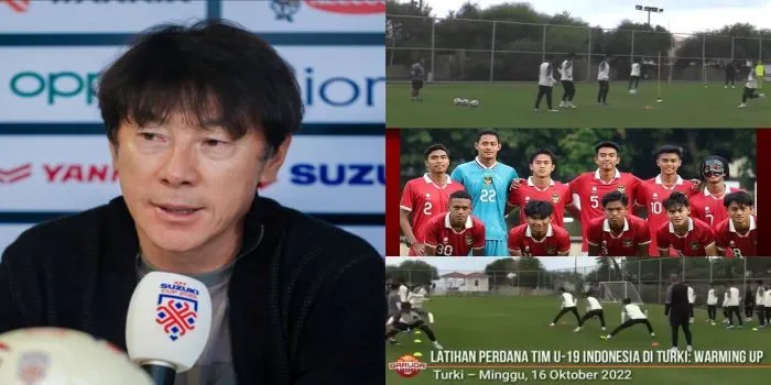 Shin Tae Yong dan Timnas U20 Sudah Tiba Di Turki, Intip Keseruan Mereka Sedang Mengikuti Serangkaian Latihan /PSSI
