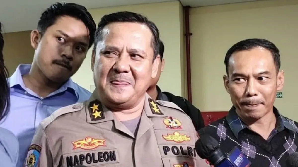 Irjen Napoleon Bonaparte. (Suara.com/Ria Rizki)