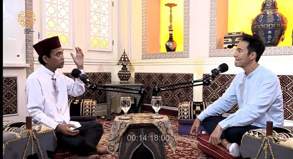 Ustadz Abdul Somad bersama Daniel Mananta