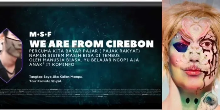 Terungkap, Ini Pengakuan Muhammad Said Fikriansyah yang Diduga Hacker Bjorka (Tangkapan layar Akun voltcyber_v2 dan twitter)
