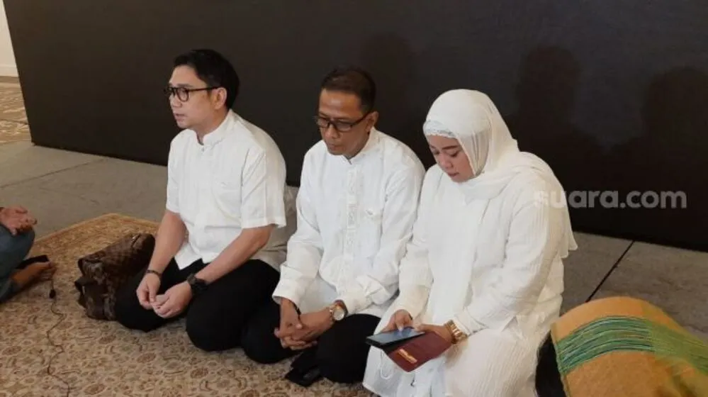 Milano Lubis, Doddy Sudrajat dan Puput Sudrajat [Suara.com/Muhammad Anzar Anas]