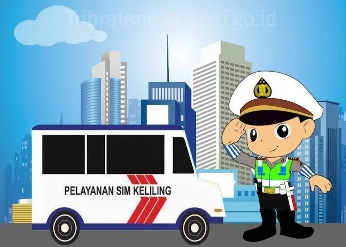 Ilustrasi SIM Keliling Jakarta