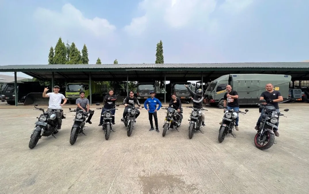 Yamaha DDS Jabodetabek menggelar edukasi safety riding melalui tim Yamaha Riding Academy (YRA) kepada pengguna XSR 155.