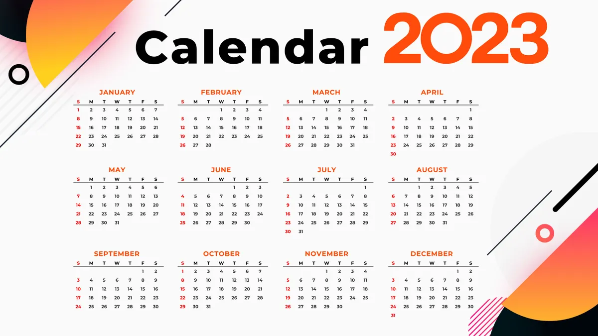 Download kalender 2023 lengkap Januari hingga Desember.