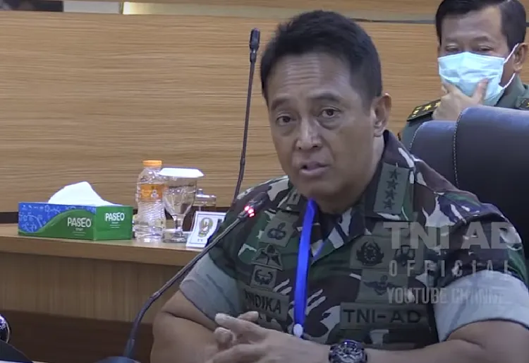 Panglima TNI Jenderal Andika Perkasa mengatakan bahwa perbuatan Mayor Infanteri BF yang memperkosa prajurit kostrad langgar KHUP.