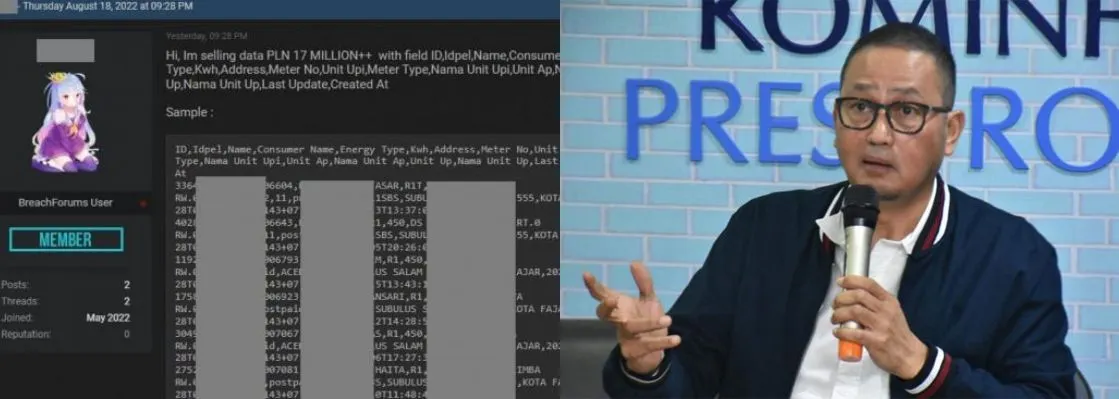 Semuel A. Pangerapan mengatakan telah melakukan pemanggilan terhadap manajemen PLN, hal ini dikarenakan diduganya kebocoran data pelanggan.