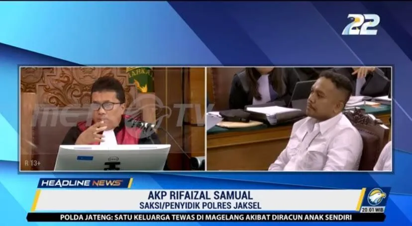 AYOJAKARTA.COM- Penembakan Brigadir J dengan dalang pembunuhannya yakni Ferdy Sambo memang banyak menyimpan kejanggalan.  Terkait luka yang diterima Brigadir J pun masih menyimpan banyak tanda-tanya.  Pada persidangan Ferdy Sambo, AKP Rifaizal Samual turut dihadirkan sebagai saksi atas kasus pembunu