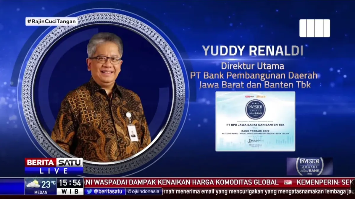 Yuddy Renaldi Direktur bank bjb.