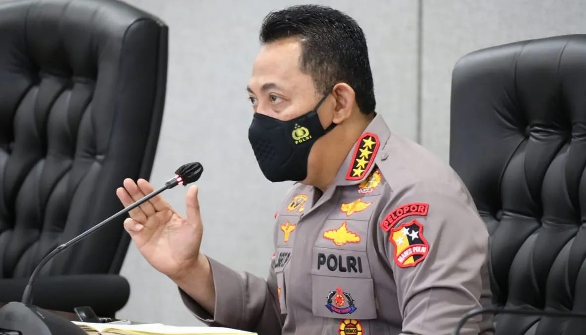 Kapolri Jenderal Pol Listyo Sigit Prabowo.