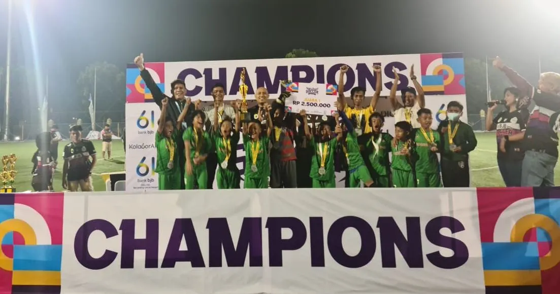 : Suasana bjb Soccer Festival yang digelar untuk lahirkan bibit unggul.