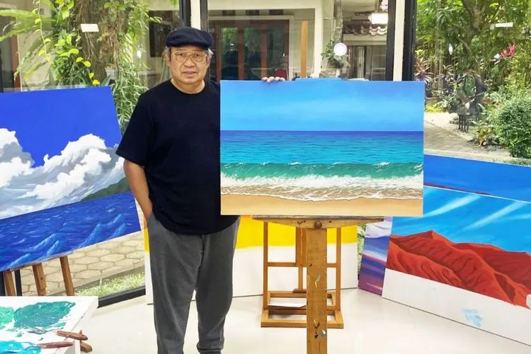 SBY Hobi Melukis Selama Pandemi, Mau Lihat Lukisannya? / dok. Suara.com