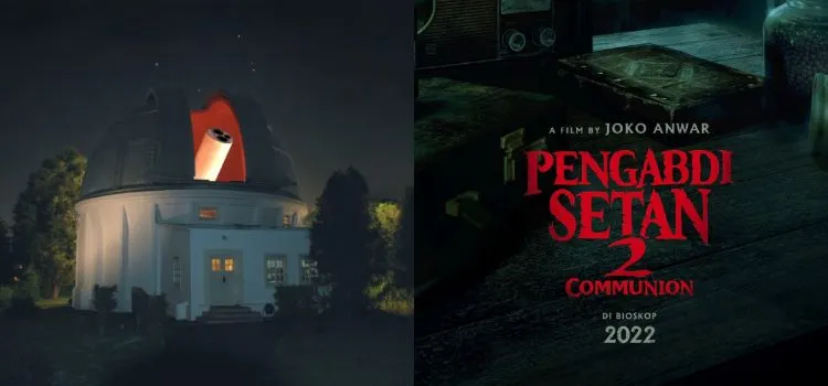 Observatorium Bosscha viral gara-gara Pengabdi Setan 2 Communion